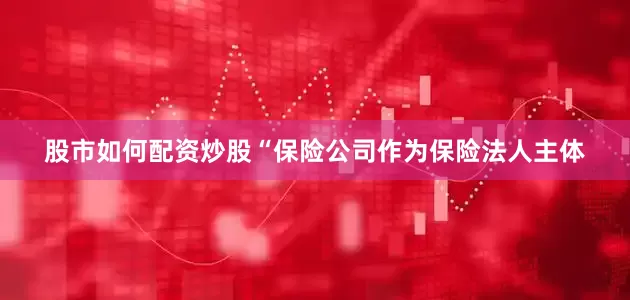 股市如何配资炒股“保险公司作为保险法人主体